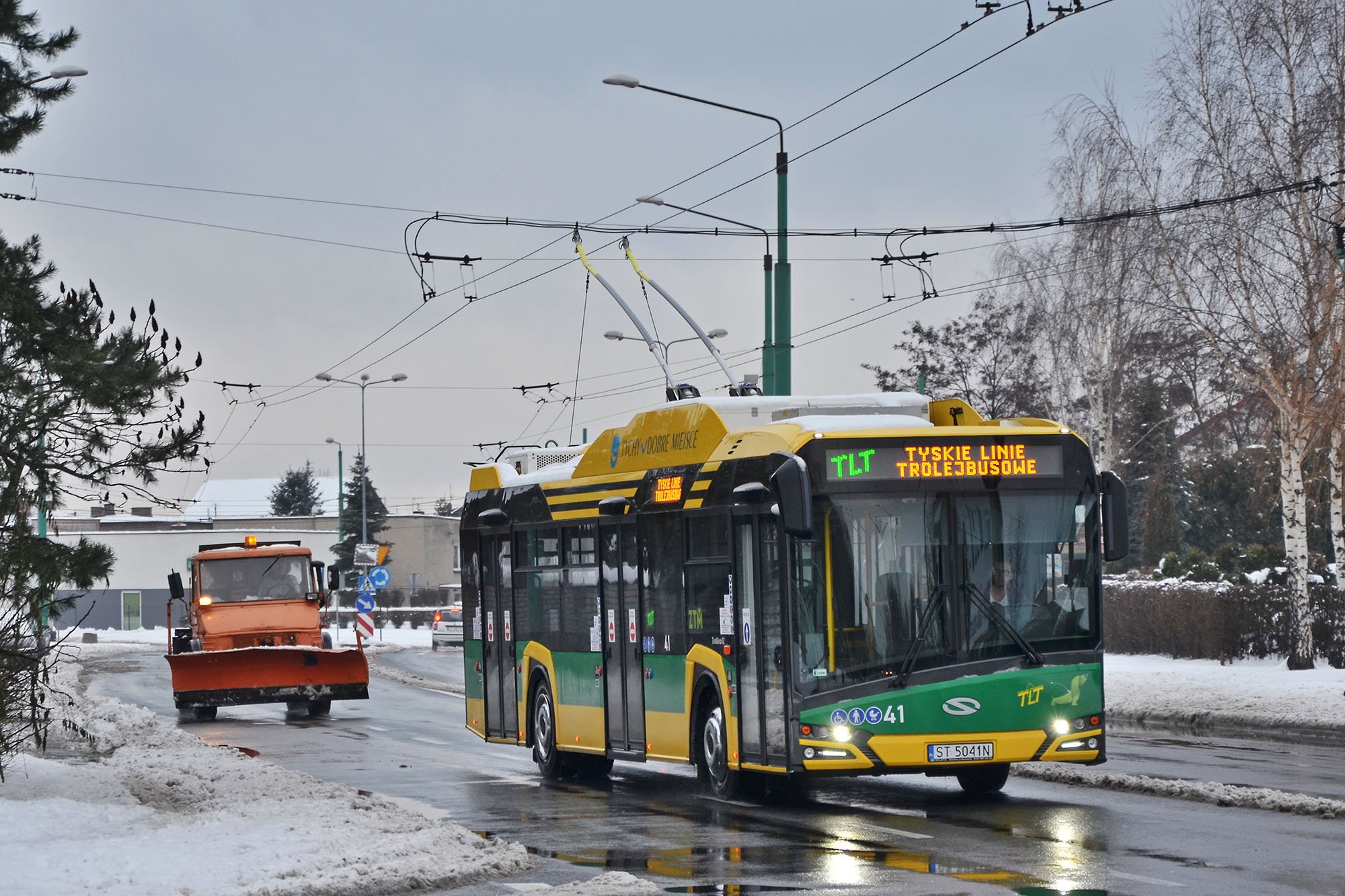 Solaris Trollino 12MD nr 41 - zima