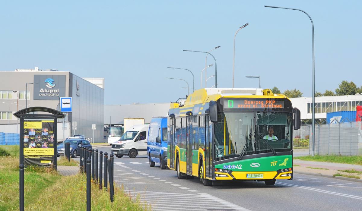 Trolejbusy linii D pojadą nową trasą