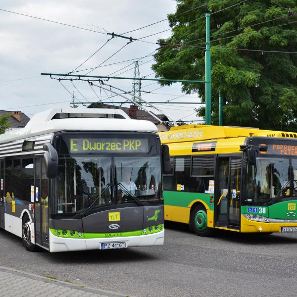 Solaris Trollino 12MB nr 38 oraz Solaris Urbino 12 Electric