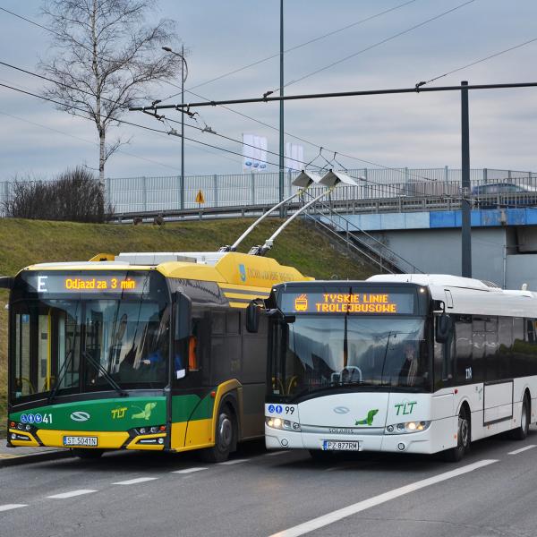 Solaris Trollino 12MD nr 41 oraz Solaris Urbino 12 Hybryd nr 99