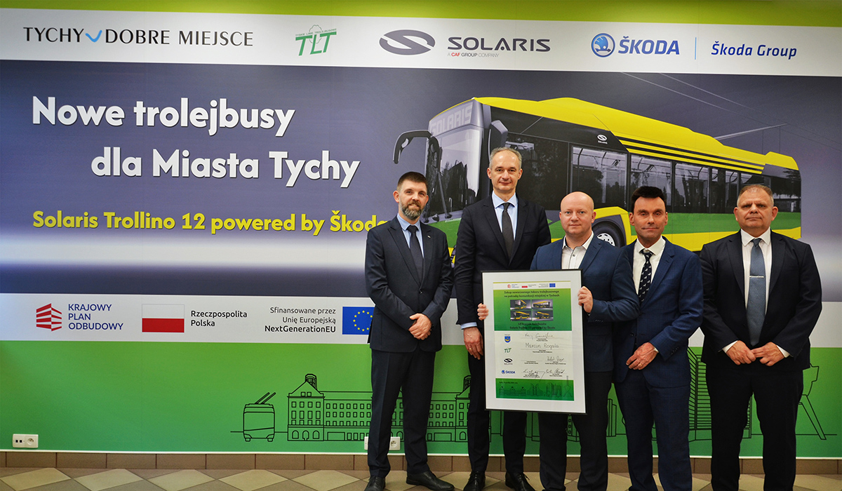 18 nowych trolejbusów przyjedzie do Tychów